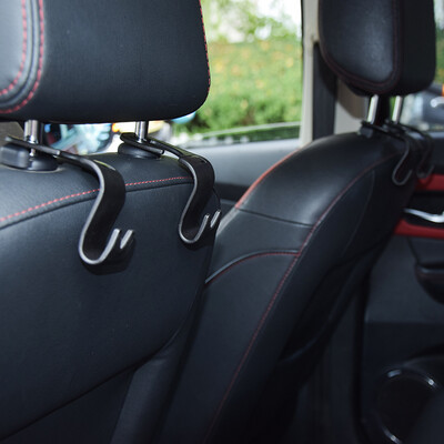 

Caraline car seat back hook car multi-function portable seat back car headrest seat hidden storage rack 4 black