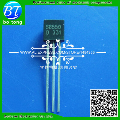 

Free shiping 100pcs S8550D S8550 8550 PNP Transistor TO-92Hot sale