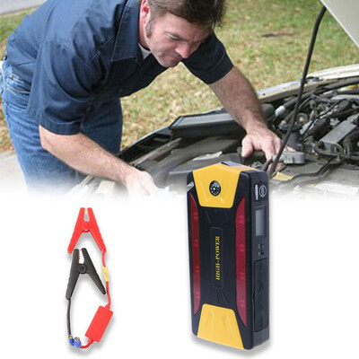 

HCOOL Многофункциональный 24000mAh 600A Пиковый ток 12V Автомобильный аккумулятор Booster Jump Портативный стартер Мини аварийный