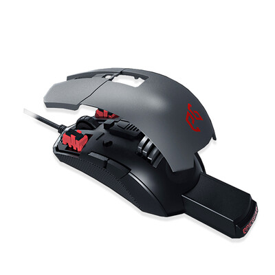 

EG Magic X Professional E-sports Game Mouse Modular Gun Gray Mouse Replaceable JogSensor