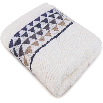 

Sanli cotton triangle element Jacquard towel single loading