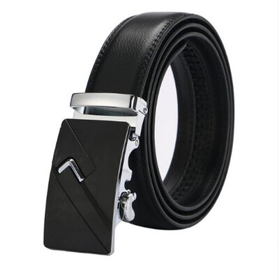 

2017 Fashion leather strap male automatic buckle belts authentic girdle trend mens belts ceinturecinto masculino
