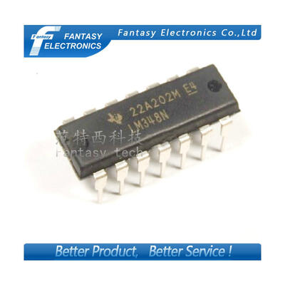 

5PCS LM348N DIP14 LM348 DIP QUADRUPLE OPERATIONAL AMPLIFIERS new&original IC free shipping