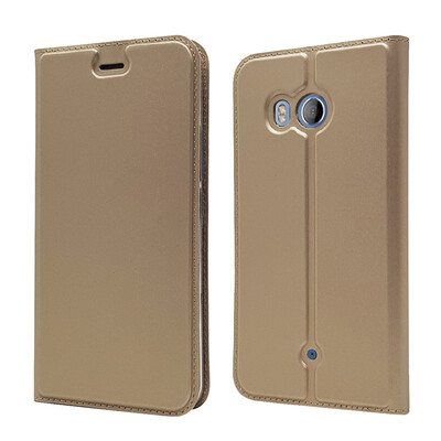

Роскошный чехол Кошелек для HTC U11 Высокое качество Кожа PU Откидная крышка Kickstand Anti-shock Полная защита
