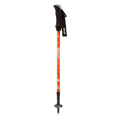 

Wolf walker outdoor trekking pole straight grip handle aluminum walking outdoor cane orange