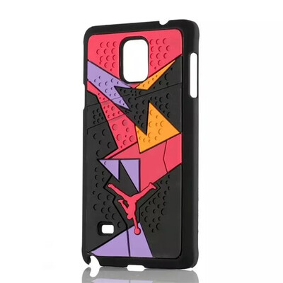 

MITI New Arrival Air Jordan sneakers 4 6 7 Sole PVC Rubber Cover For Samsung Galaxy Note 4 N9100 jordan's Phone Case 15 colors