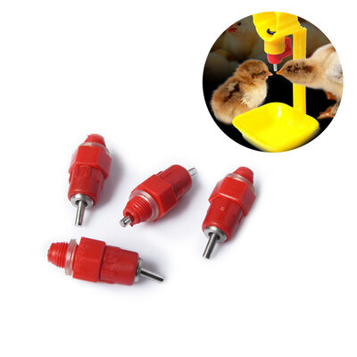 

mymei 5pcs курицу сосок пьющих waterer птицы подъездных 360degree винт