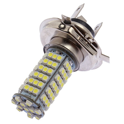 

Auto Car H4 3528 Headlight Bulbs 102 SMD LED Fog Light Xenon Pure White 12V