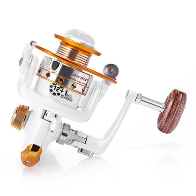 

YUMOSHI 12 1BB Full Metal Fishing Spinning Reel with Exchangeable Arm Rocker