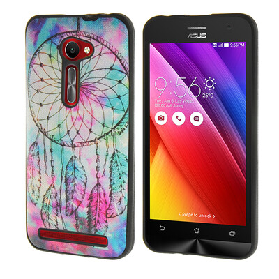 

MOONCASE чехол для Asus Zenfone 2 ZE500CL ( 5.0 inch ) Pattern series Flexible Soft Gel TPU Silicone Skin Slim Durable Cover