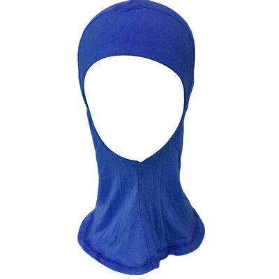 

Vanker Cotton Head Neck Chest Cover Wear Band Bonnet Hijab Islamic Turban Nice Scarf Dark Blue