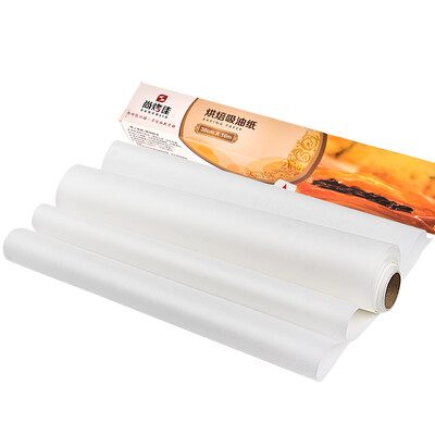 

Still baked good silicone oil paper high temperature oil-absorbing paper cake paper grilled paper cooking baking paper 10 meters