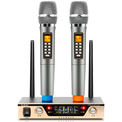 

COK W-901 upgrade TV ktv Bluetooth wireless microphone mobile phone singing home national karaoke microphone