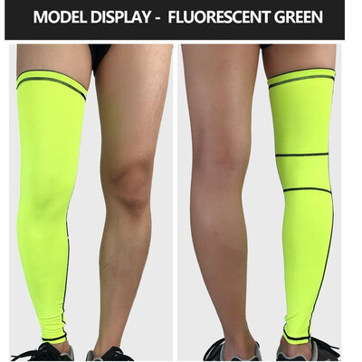 

1 pair of basketball knee pads outdoors badminton riding running gear longer breathable protective leg tight-fitting sports gloves