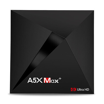 

A5X MAX + KODI 18.0 Android 7.1.1 4GB / 32GB RK3328 4K HDR TV Box 802.11AC WIFI Bluetooth 1000M LAN VP9 USB3.0