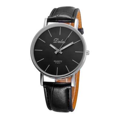 

WH030 Style Womens Nail Strips Bracelet Wrist Quartz Analog Watch black