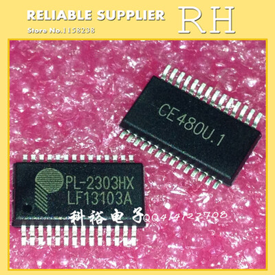 

50pcslot PL2303 PL-2303HX PL2303HXA SSOP-28 Serial USB chip