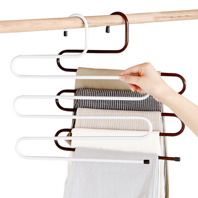 

Mengting trousers rack wardrobe trousers rack curve type 2 Pack 0101