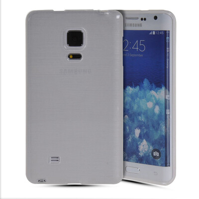 

MOONCASE Soft Flexible Silicone Gel TPU Skin Shell Back Case Cover for Samsung Galaxy Note Edge White