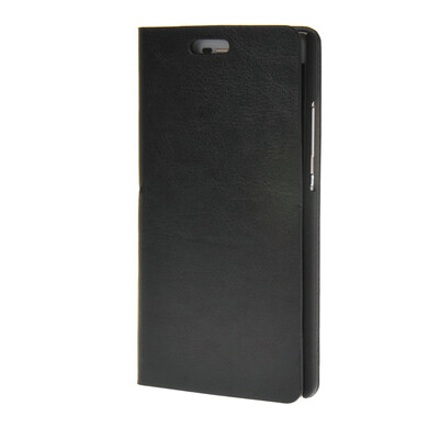 

MOONCASE Leather Side Flip Wallet Card Holder Stand Shell Pouch ЧЕХОЛ ДЛЯ Huawei Ascend P8 Lite Black