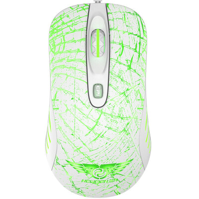 

Newmen) GX1-glare version (white) controllable colorful breathing light professional gaming gaming light mouse