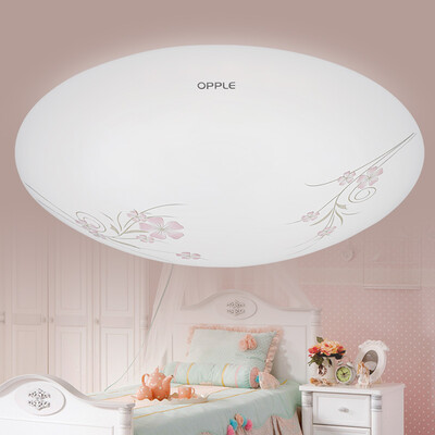 

Op lighting LED ceiling lamp modern simple small bedroom study lamp balcony aisle light 16 W white light