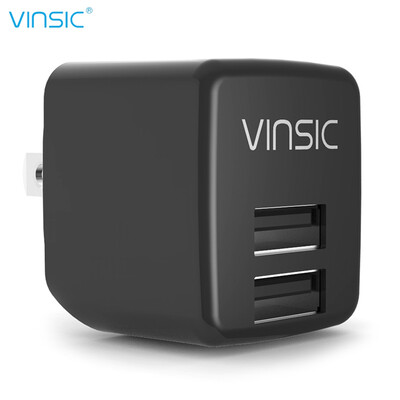 

VINSIC VSCW201 12W Двойной USB-порт Зарядное устройство Compact Folding Plug