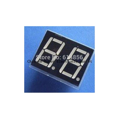 

20PCS 056inches 7 Segment 2 Digital LED Display Super Red Common Cathode