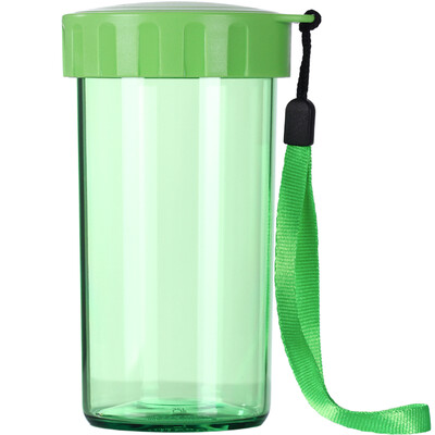 

Jingdong Supermarket Tupperware Tupperware elegant plastic heart leak children&39s water cup with carry rope 310ml fragrant melon green