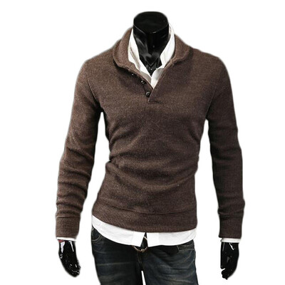 

Zogaa New Men's Knitwear Long Sleeve