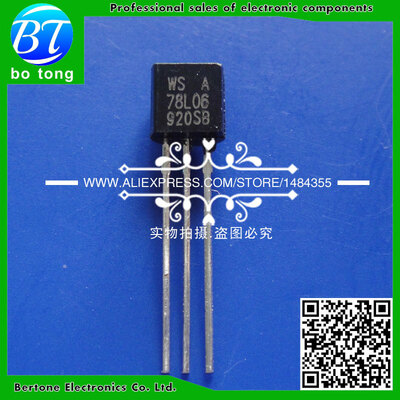 

500PCS Free shipping WSA78L06 78L06 TO-92 100 new & original
