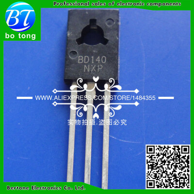

20pcs free shipping BD140 D140 TO-126 PNP 1.5A 80V Epitaxial Triode Transistor