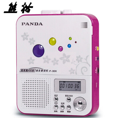 

PANDA F-331 Язык репитер ленты U диск карты рекордер транскрипции машины MP3-плеер (синий)
