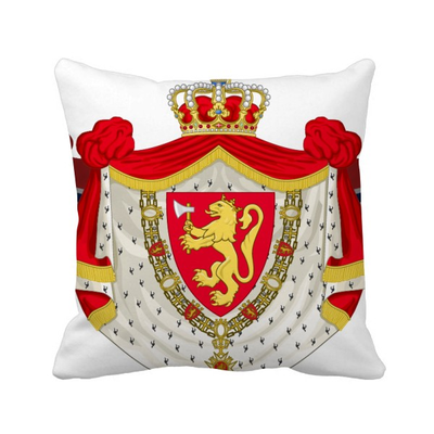 

Norway National Emblem Country Symbol Square Throw Pillow Insert Cushion Cover Home Sofa Decor Gift