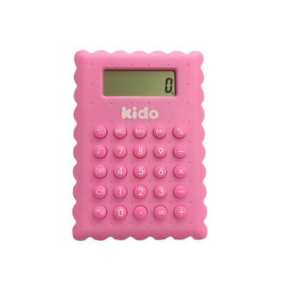 

Kido Small Cartoon Calculator Pink
