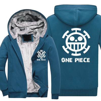 

2018 New autumn winter anime hoodies one piece Death surgeon man hooded sweatshirts usa size