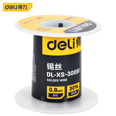 

Deli Deli No-clean solder wire diameter 08mm30 degrees 100g DL-XS-30081