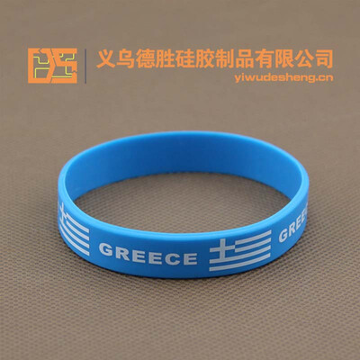 

1pcs Sports Silicone Wristbands World Cup Flag Bracelet Souvenir Men Football Fans ID Elastic Basketball Wrist Strap 2018