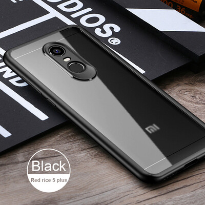 

IPAKY Xiaomi redmi 5 case Redmi 5 плюс корпус Ultra Thin Silicon TPU + Акриловые чехлы для корпуса Xiaomi Redmi 5 Redmi5 plus