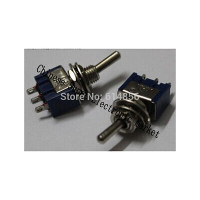 

10PCS 3PIN SPDT Mini Toggle Switch ON/ON