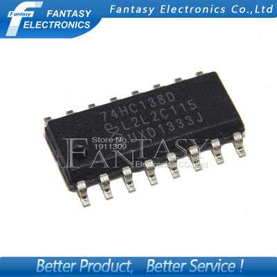 

50PCS 74HC138D SOP16 74HC138 SOP SN74HC08DR SMD new and original IC free shipping
