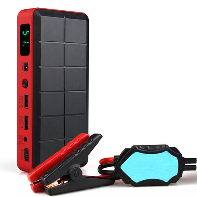 

24000mAh Автомобиль Jump Starter Power Bank 12V Аварийный аккумулятор аккумуляторной батареи Многофункциональный портативный автом