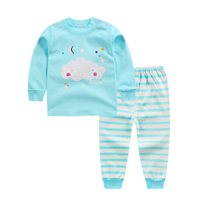 

2016 cotton children sleeping suits autumn pajamas kids Fashion newst homewear baby pajamas pajamas home wear clothes
