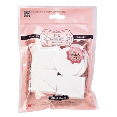 

Fenning makeup makeup makeup makeup powder BB cream cream F3552 dry&wet with no latex three shapes 12 pieces color random