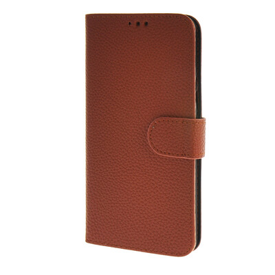 

MOONCASE Samsung Galaxy A7 Case Litch Skin Leather Card Slot Wallet Flip Bracket Back Case Cover Brown