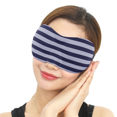 

IKEA sleep goggles 3D stereoscopic cut shade breathable classic yellow stripes