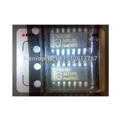 

Free Shipping 50pcs 74HC08D SOP-14 NEW 74HC08 SN74HC08 SN74HC08D 74HC 74H IC 100% NEW