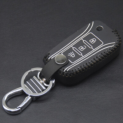 

Huarong Roewe RX5 key bag hand sewing smart three-key black special car leather key set key ring