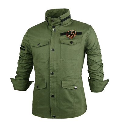 

Zogaa New Mens Jacket Stand Collar Slim
