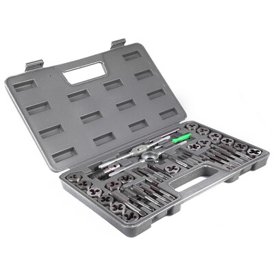 

40pcs Adjustable Metric Tap Die Wrench Tool with Plastic Case